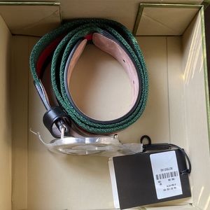 Gucci Web belt w G Buckle